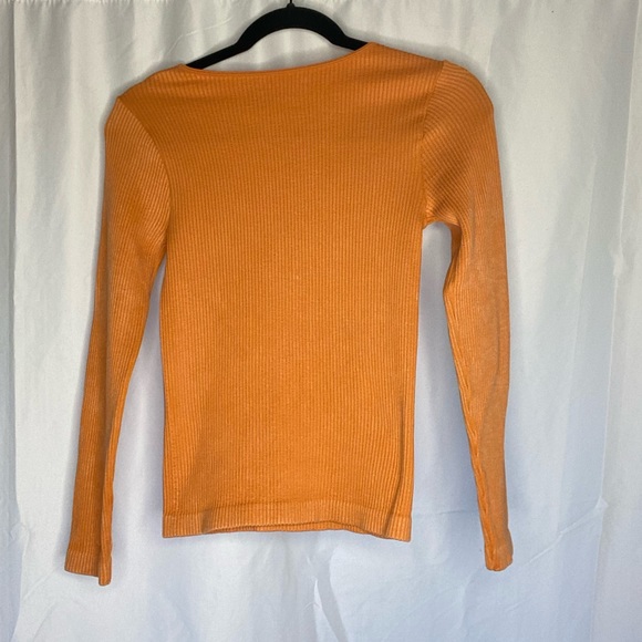 Orange Long sleeve top - Picture 3 of 6